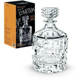 Nachtmann Whisky-Dekanter, Whiskyflasche, Kristallglas, 0,75 L, Punk, 99505