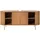 MASSIVMOEBEL24.DE Waschbeckenunterschrank Mango 150x40x65 natur lackiert BARCELONA 551