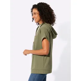Casual Looks Shirtjacke CASUAL LOOKS "Sweatjacke", Damen, Gr. 38