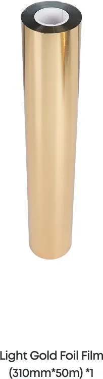 eufyMake Light Gold Foil Film