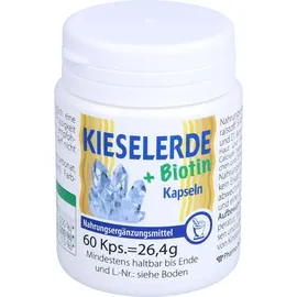PHARMA PETER Kieselerde + Biotin Kapseln 60 St