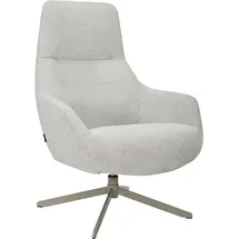 otto home Drehsessel OTTO HOME "CLARINDA moderner Ohrensessel drehbar, TV-Sessel, Relaxsessel", beige, B:76cm H:100cm T:81cm, metal frame, plywood, foam, fabric, metal base, Sessel, Drehsessel, 360-Grad drehbar, robustes Metallgestell