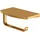 Steinberg 450 Toilettenpapierhalter, mit Ablage, rose gold