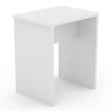 VCM Hocker Esal 40 x 45 x 30 cm Weiß