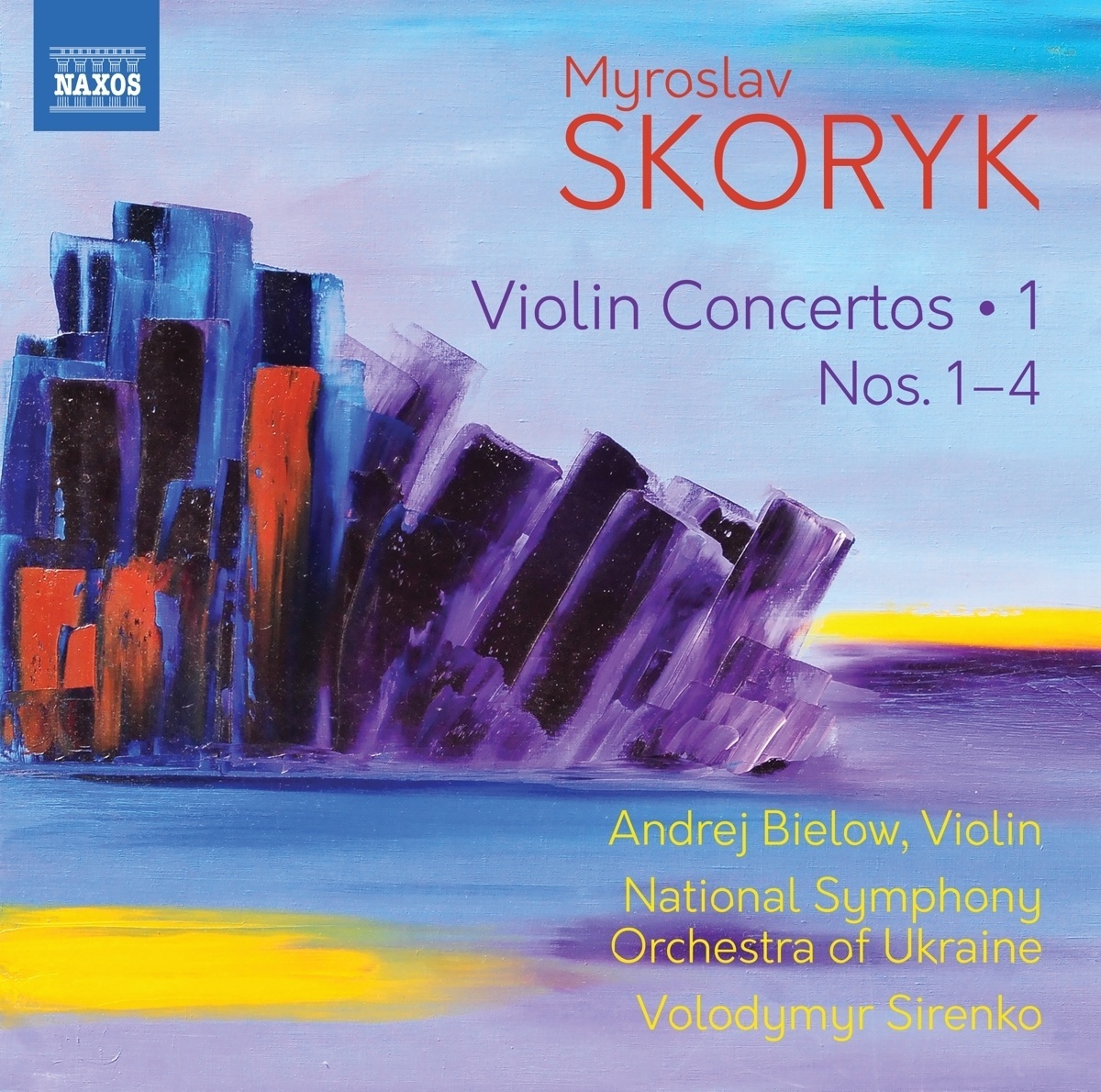 Violinkonzerte Vol.1 - Andrej Bielow  Volodymyr Sirenko  NSO of Ukraine. (CD)
