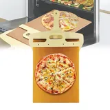 Sliding Pizza Peel, Sliding Pizza Slider, Pizzaschieber Non-Stick, Sliding Pizza Shovel, Pizzaschieber Aus Holz Mit Griff, Für Hausgemachte Pizzen, Backen, Brot - Pizza Zubehör