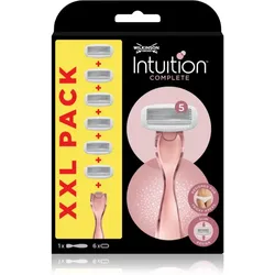Wilkinson Sword Intuition Complete Rasierapparat + Ersatzköpfe 6 Stück