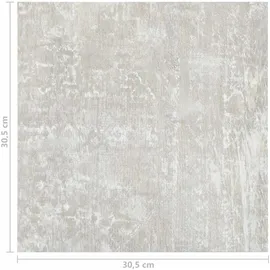 vidaXL Bodenplanken 55 pcs Hellgrau 5.11 m2)