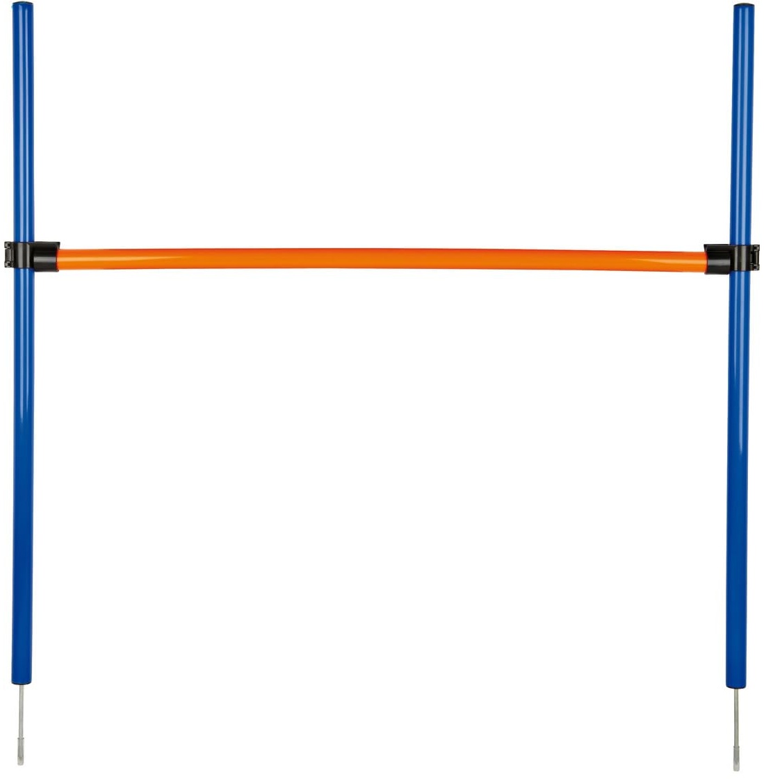 Trixie 3207 Dog Activity Agility Hürde, Kunststoff, 123 × 115 cm, ø 3 cm, blau/orange