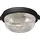 Licht-Erlebnisse Außenlampe Kunststoff D: 18 cm rund E27 IP65 schwarz