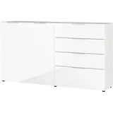 Germania Sideboard Oakland 184 x 102 x 42 cm Weiß