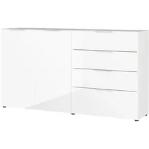 Germania Sideboard Oakland 184 x 102 x 42 cm Weiß