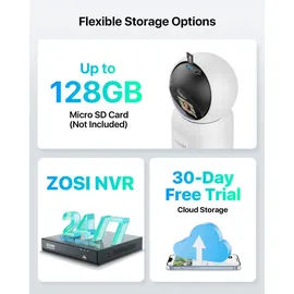 ZOSI C519M 4MP Weiß