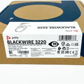 Poly Blackwire 3220 USB-C Stereo-Headset
