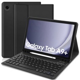 TENGWUDZ Samsung Galaxy Tab А9+ 2023 Tastatur Hülle, QWERTZ Deutsches Tastatur Hülle Kompatibel mit Samsung Galaxy Tab A9+ / A9 Plus 11 Zoll 2023 (SM-X210/X216/X218), Samsung Tablet A9 Plus Tastatur