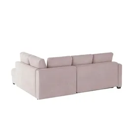 bobb Ecksofa mit Boxspringpolsterung Lisa de Luxe ¦ rosa/pink ¦ Maße (cm): B: 235 H: 90 T: 184.0