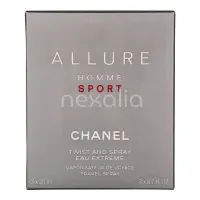 Chanel Allure Homme Sport Eau Extreme Giftset Travel Spray Edp Spray 20ml/2x Refill Edp 20ml - Twist and Spray 60 ml