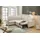 JOB Eckcouch Chenille 2-Sitzer Beige