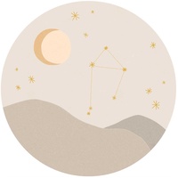 Eijffinger Wandbild Star Sign Circles Beige - Libra