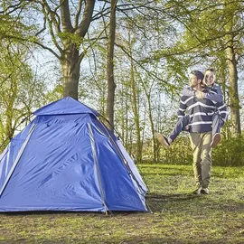 Lumaland Pop Up Kuppelzelt Blau