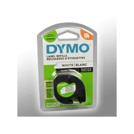 Dymo Beschriftungsband S0721510 1,2cm x 4m schwarz auf weiß