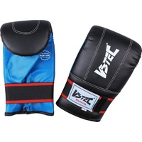 V3Tec Ballhandschuhe Boxen Ball Gloves Training schwarz-blau, Größe:L