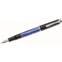 Pelikan Classic M 205 Kolbenfüller blau-marmoriert F (fein), 1 St.