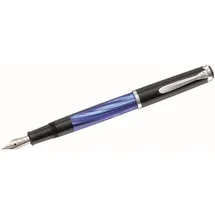 Pelikan Classic M 205 Kolbenfüller blau-marmoriert F (fein), 1 St.