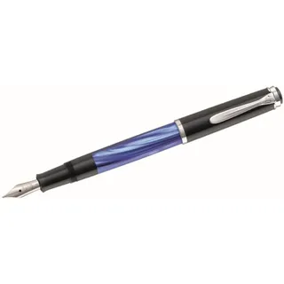 Pelikan Classic 205 Kolbenfüller blau-marmoriert F (fein), 1 St.