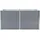 deluke Oskar 160 x 80 x 77 cm Grau