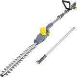 Heckenschere Akku Teleskop Teleskopstiel mit 20V/2Ah Akku FANZTOOL