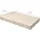Beautissu Palettenkissen 120 x 80 x 15 cm beige 2-tlg.