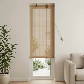 vidaXL Bambusrollo 70 x 220 cm Braun