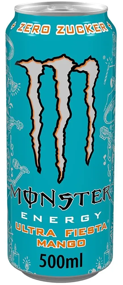 Monster Energy Ultra Fiesta Mango Zero Zucker Dose 0,5l