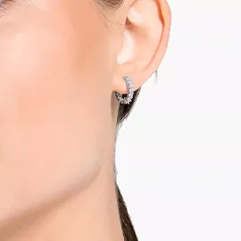 Swarovski Creolen Matrix silber 5562126