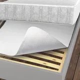 Lileno Home Lattenrost Isolator 90x200 cm - Antirutsch und Rostschutz für Matratze & Boxspringbett oder Lattenrost - mit Noppen