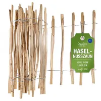 Creative Home Staketenzaun 500 x 70 cm Haselnuss