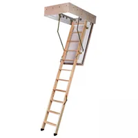 DOLLE Bodentreppe F90 3-teilig bis 285 cm Holz