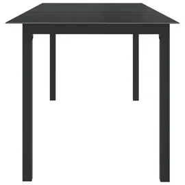 vidaXL Garten-Essgruppe 9-tlg. anthrazit 3070641