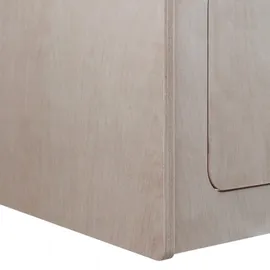 MonsterShop Wohnwagen Hängeschrank 120cm x 30cm x 30cm Camper Birkensperrholz Trennwand Möbel Stauraum Leichtgewichtig Unbehandelt Soft...