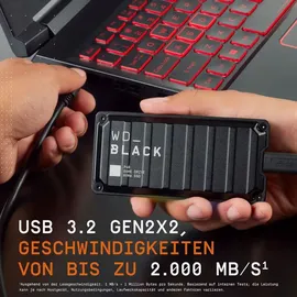 Western Digital Black P40 Game Drive 500 GB USB-C 3.2 WDBAWY5000ABK-WESN
