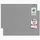 Komfortec Duschvorleger Silber Grau 50 x 80 cm
