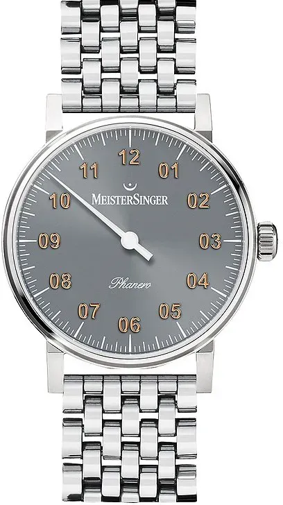 MeisterSinger Damenuhr Form & Stil PH307G - silber