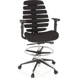 HJH Office Ergo Line II Work Stoff schwarz