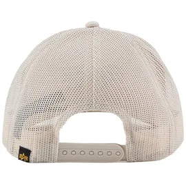 Alpha Industries Basic Trucker Kappe Jet Stream White One Size