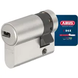 ABUS Profilzylinder D6XNP 10/30 mit 5 Schlüsseln und Codekarte - Halbzylinder für Türschloss von Garagen, Schaltschränken und andere Einsätze