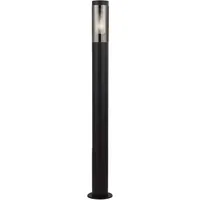 Searchlight Außenleuchte Stehleuchte Pollerlampe E27 Hof Edelstahl schwarz rauch