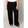 Base Level Curvy "Yula", Damen, Gr. 58/60, N-Gr, schwarz, Web, Obermaterial: 55% Leinen, 45% Viskose, unifarben, loose fit lang, Hosen, Sommerhose, Leinen-Viskose-Mix, mit elastischem Bund