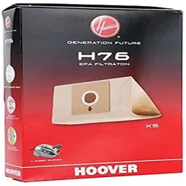 Hoover 35601668 H76 Papier-Entsorgungsbeutel, gemischt