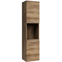 Badplaats Badezimmerschrank Montreal 131 cm - Braun Eiche – Hängender Hoc